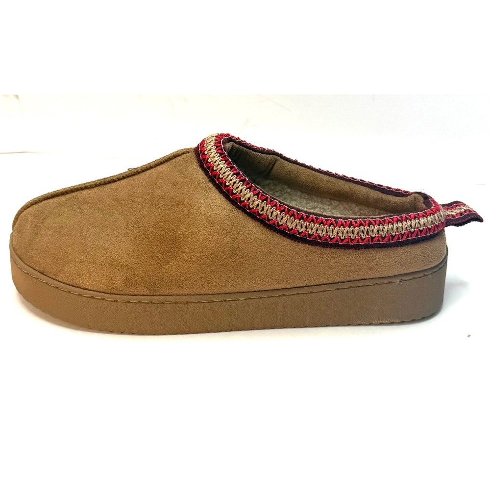 Journee Collection Women's Connway Slip-On Clog Slippers Tan Size9-10 NWOT - Picture 4 of 10